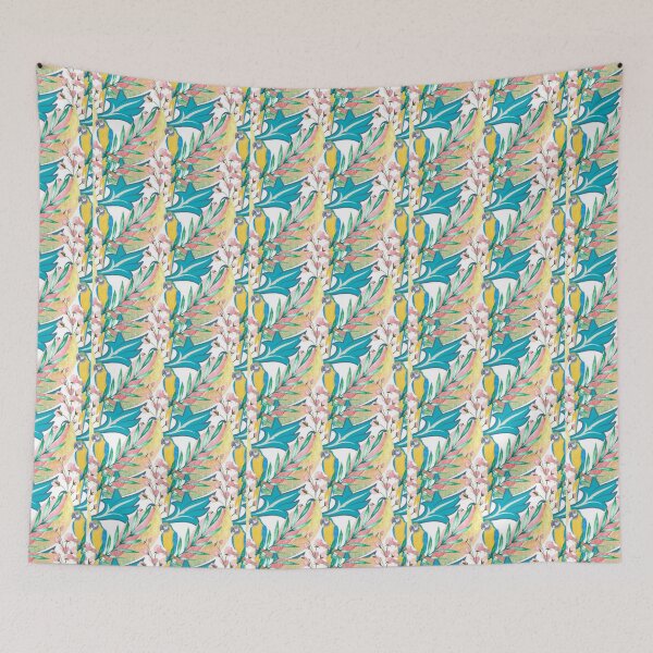 Item preview, Flowers and Parrots designed and sold by JosAwestuff.