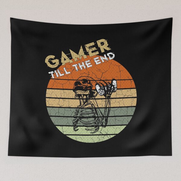 Item preview, gamer till the end,Skeleton gamer end designed and sold by saied-DGI.