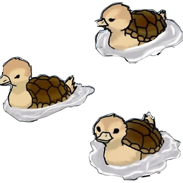 Artwork thumbnail, Turtle Duck Set by Modud Moin