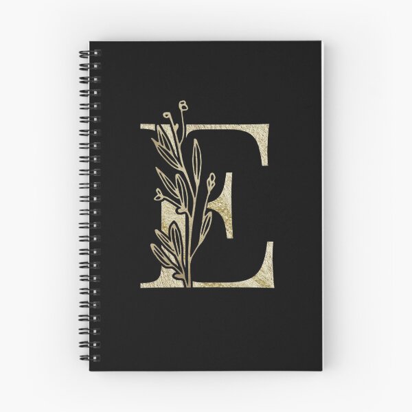 Item preview, E Gold Letter designed and sold by HintofNature.