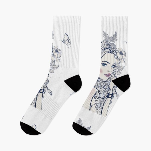 Item preview, Woman with Flower designed and sold by MIRAMODE.