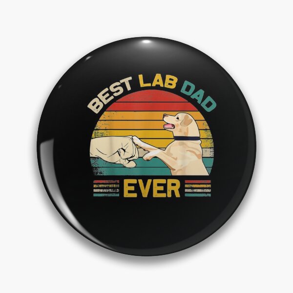 Item preview, Best Lab Dad Ever Labrador Dad Vintage Gift  designed and sold by vodanhdvh.