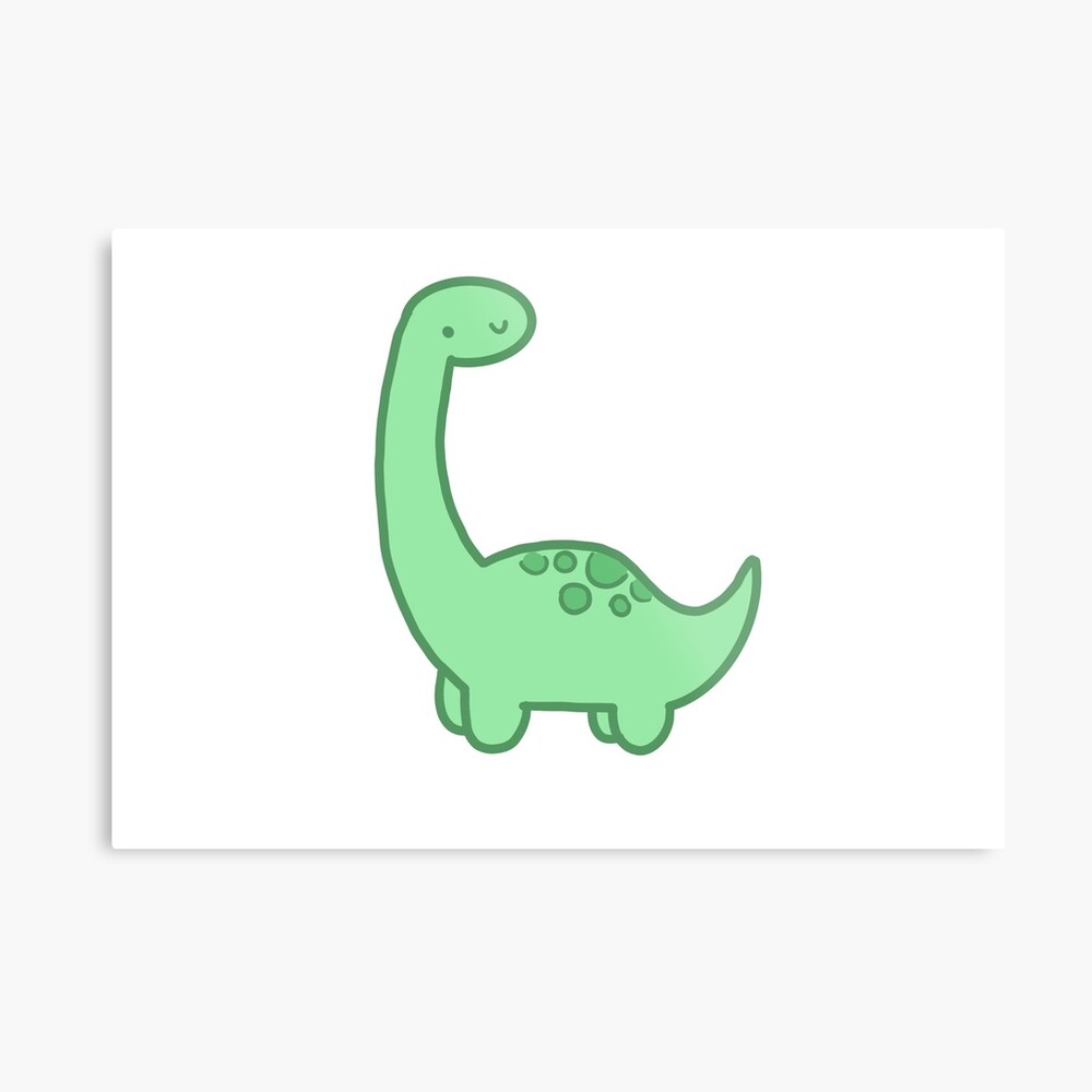 Cute Dino Art Board Print for Sale by hocapontas