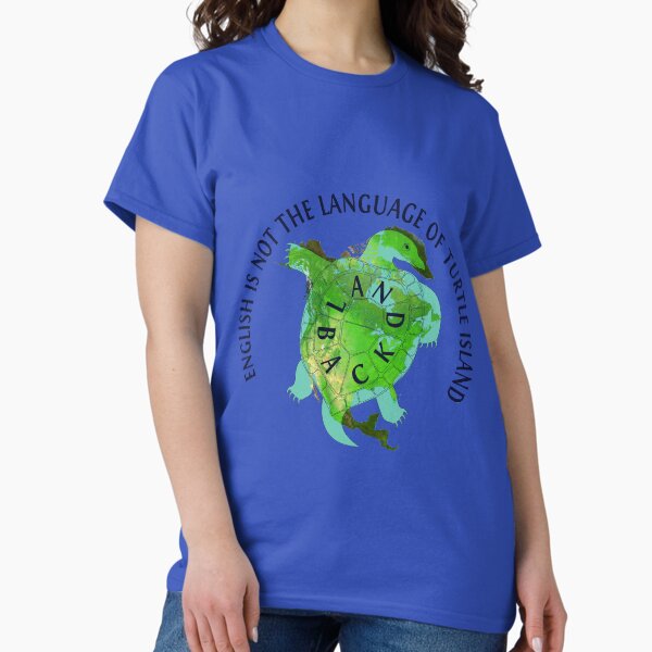 Item preview, English is not Indigenous designed and sold by YouAreHereArt.