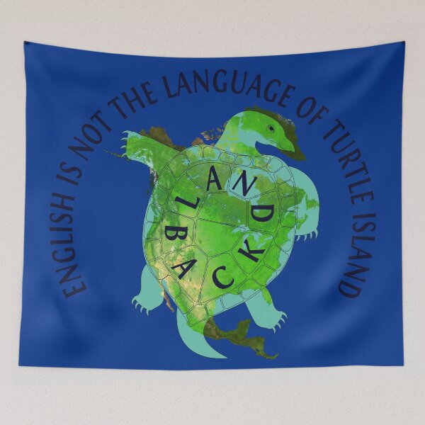 Item preview, English is not Indigenous designed and sold by YouAreHereArt.