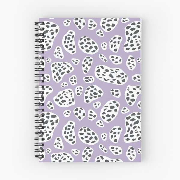 Item preview, Stones | Pebbles | Pattern | black | white | Dalmatian | lilac designed and sold by Betti-Wolf.