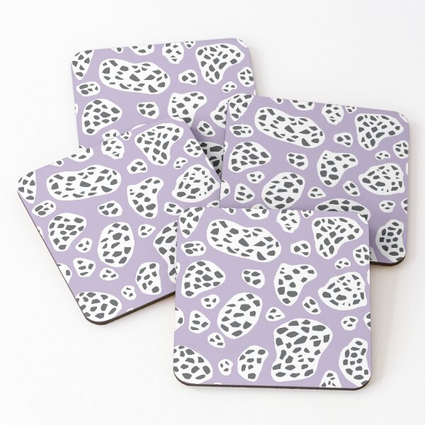 Item preview, Stones | Pebbles | Pattern | black | white | Dalmatian | lilac designed and sold by Betti-Wolf.