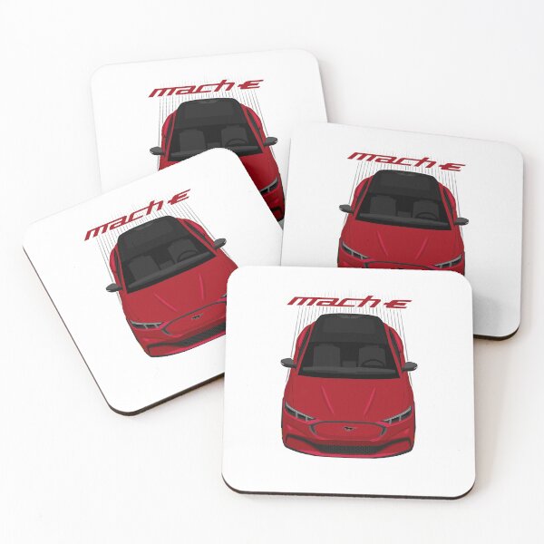 Artikelvorschau, Ford Mustang Mach E SUV - Rapid Red entworfen und verkauft von V8social.