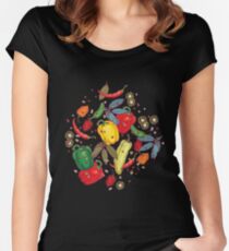 Hot & spicy! Women's Fitted Scoop T-Shirt