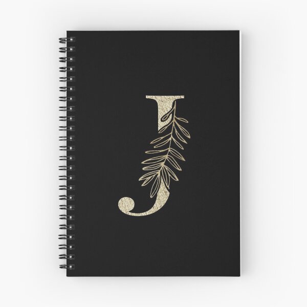 Item preview, J Golden Letter designed and sold by HintofNature.