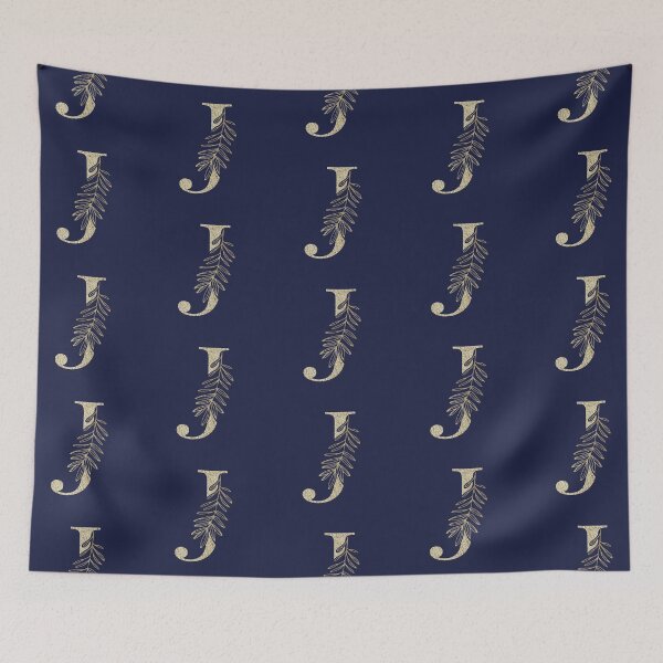 Item preview, J Golden Letter designed and sold by HintofNature.