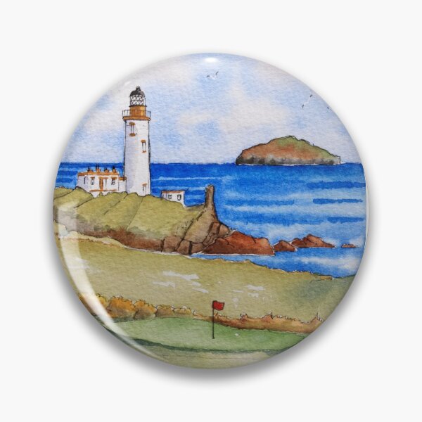 Item preview,  Turnberry Lighthouse and Ailsa Craig designed and sold by John Ray.