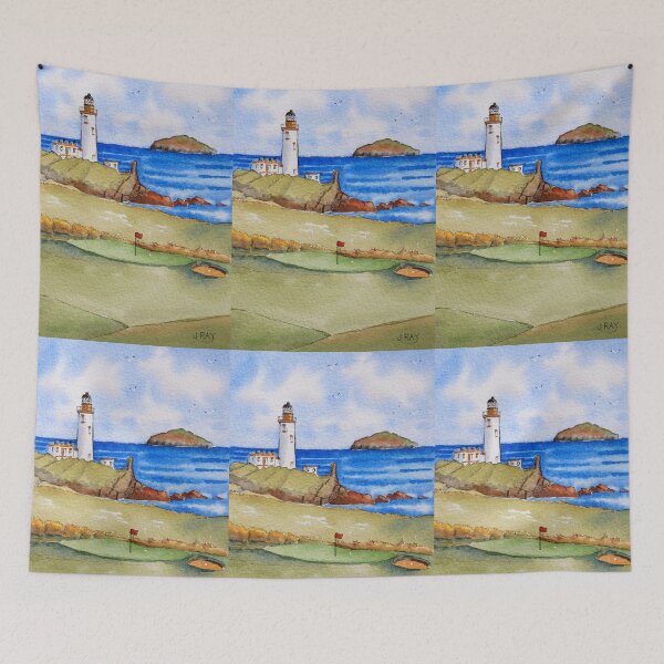 Item preview, Turnberry Lighthouse and Ailsa Craig designed and sold by John Ray.