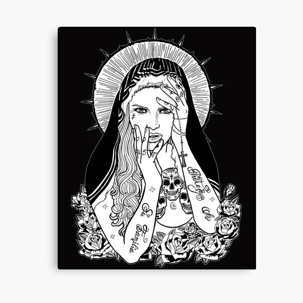 Virgin Mary Tattoo  Virgin mary tattoo Mary tattoo Mother mary tattoos