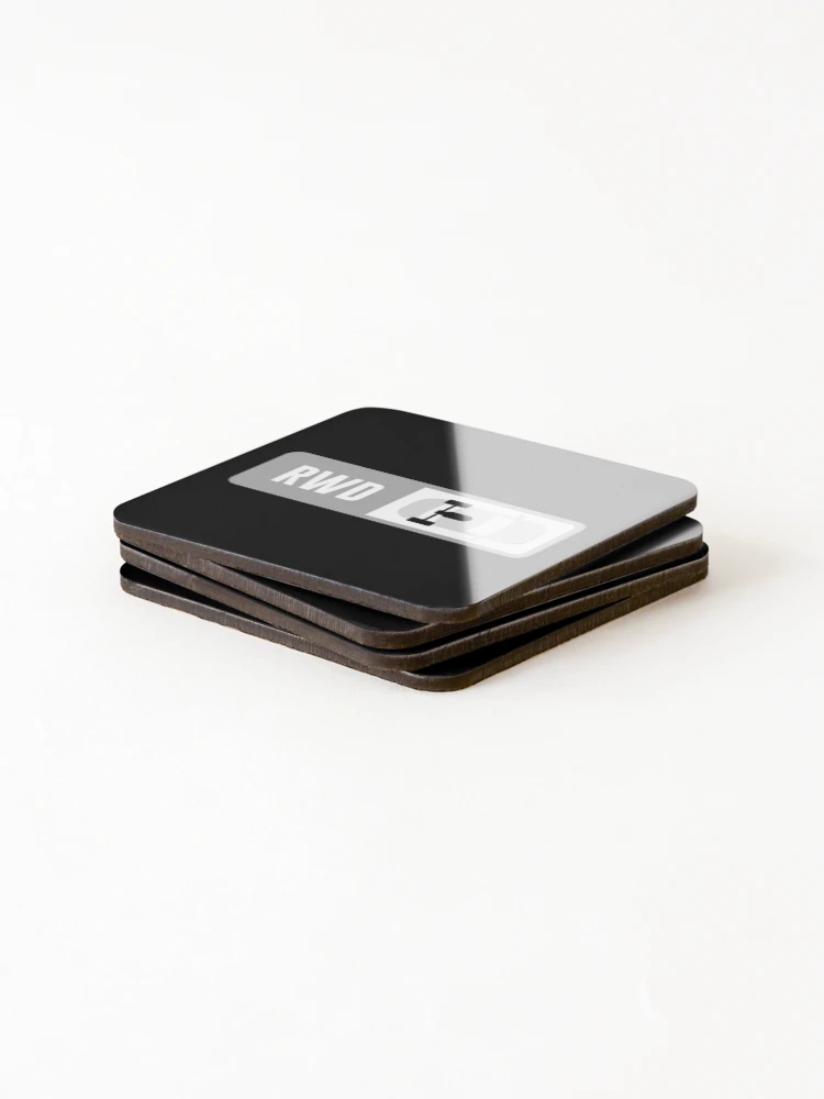 Thumbnail 4 of 5, Coasters (Set of 4), Mid Engine RWD designed and sold by Stylishdear.