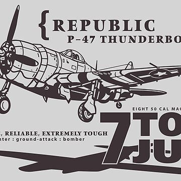 Artwork thumbnail, P-47 Thunderbolt by b24flak