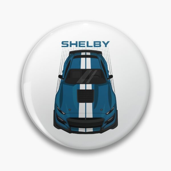 Item preview, Ford Mustang Shelby GT500 2020-2021 - Ford Performance Blue - White Stripes designed and sold by V8social.
