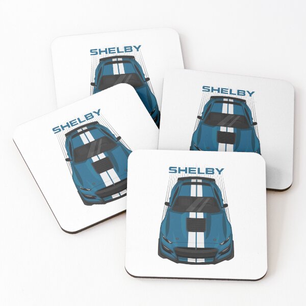 Item preview, Ford Mustang Shelby GT500 2020-2021 - Ford Performance Blue - White Stripes designed and sold by V8social.