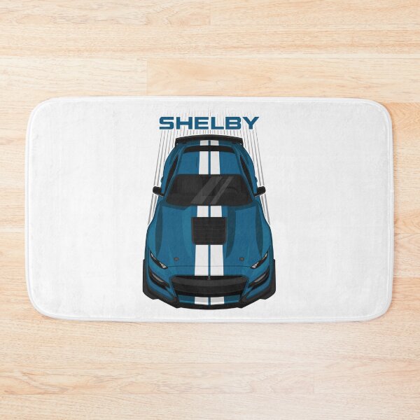Item preview, Ford Mustang Shelby GT500 2020-2021 - Ford Performance Blue - White Stripes designed and sold by V8social.