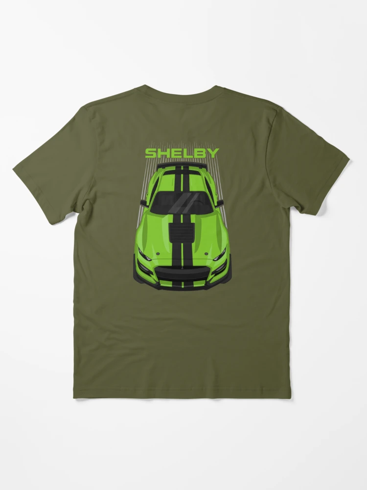 Snake King Green - A Grabber Lime Predator V8 muscle car enthusiast shirt