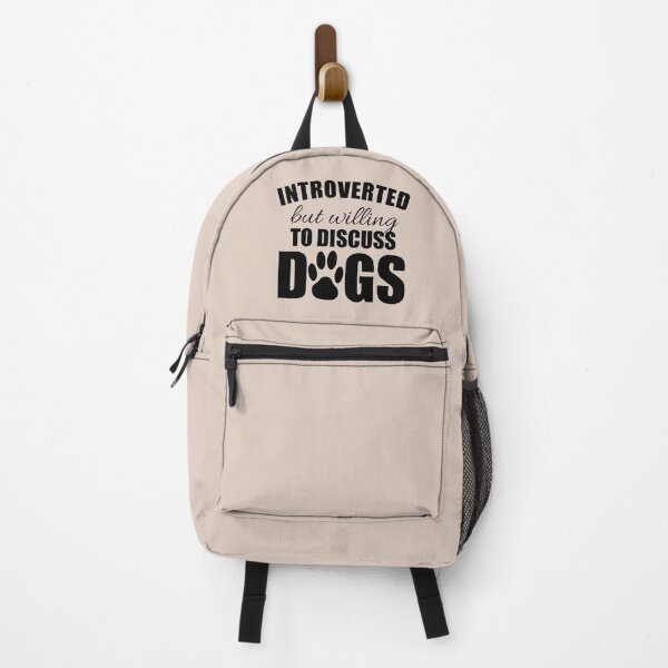 Item preview, introverted but willing to discuss dogs in 2020 dog mom designed and sold by medbouk1.