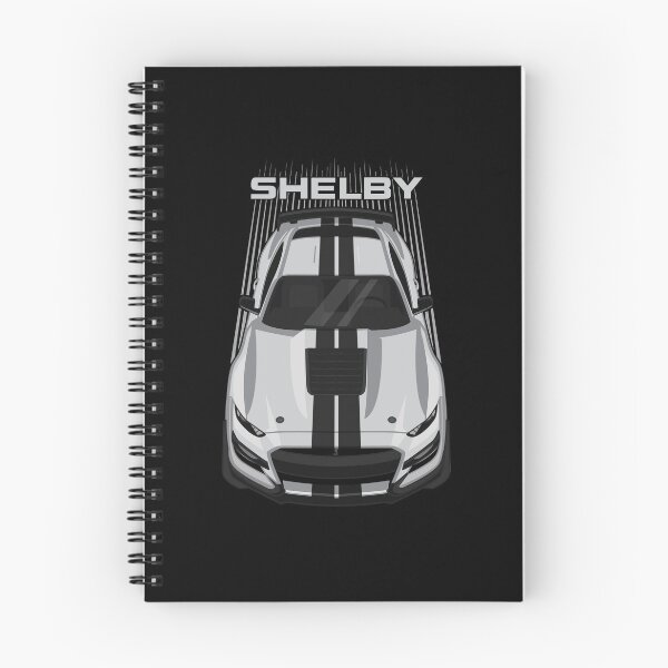 Item preview, Ford Mustang Shelby GT500 2020-2021 - Silver - Black Stripes designed and sold by V8social.