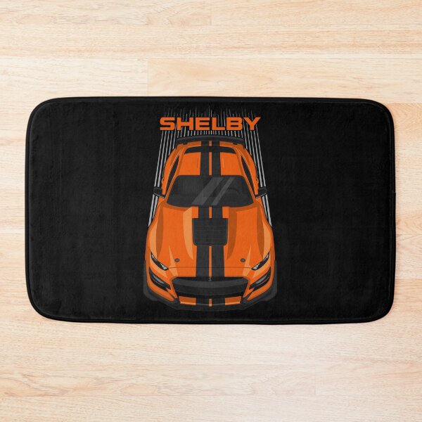 Item preview, Ford Mustang Shelby GT500 2020-2021 - Twister Orange - Black Stripes designed and sold by V8social.
