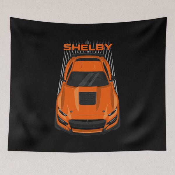 Item preview, Ford Mustang Shelby GT500 2020-2021 - Twister Orange designed and sold by V8social.