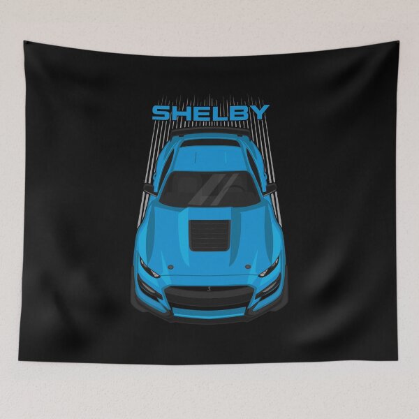 Item preview, Ford Mustang Shelby GT500 2020-2021 - Velocity Blue designed and sold by V8social.
