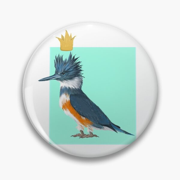 Item preview, The Kingfisher King designed and sold by Janet Burns.