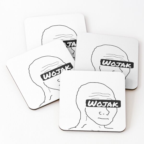Item preview, Wojak crossed out eyes designed and sold by marjard.