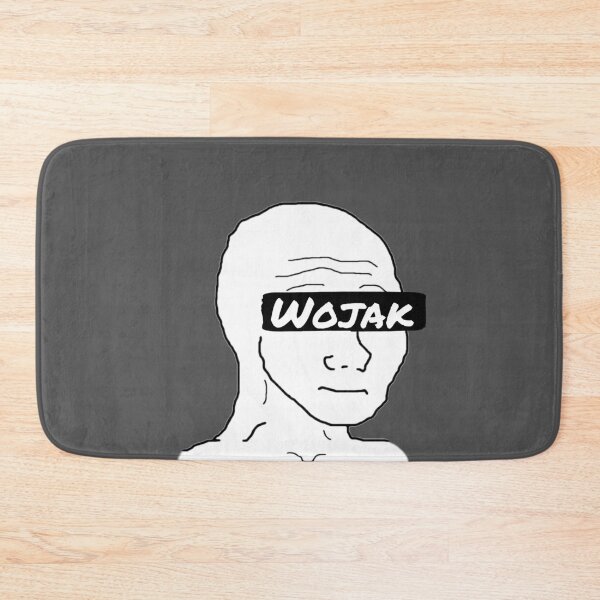 Item preview, Wojak crossed out eyes designed and sold by marjard.
