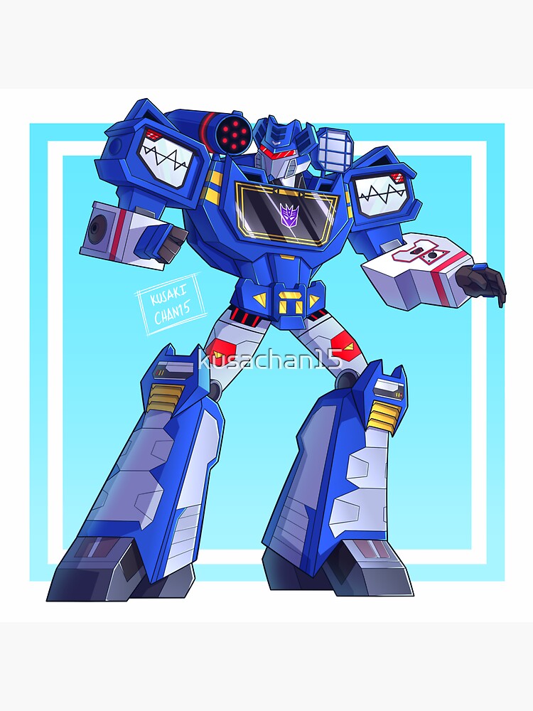 TFP Soundwave Sticker for Sale by kusachan15