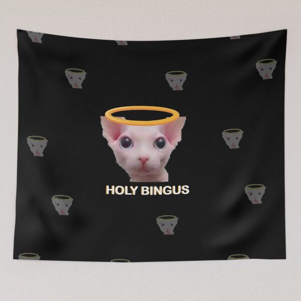 Item preview, holy bingus cat designed and sold by Ashi17.