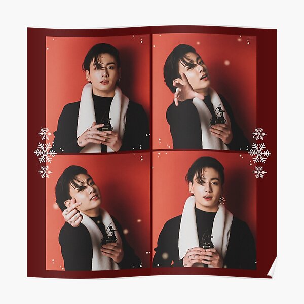 Jungkook Bts Christmas Posters for Sale | Redbubble Jungkook Bts Christmas Posters for Sale | Redbubble