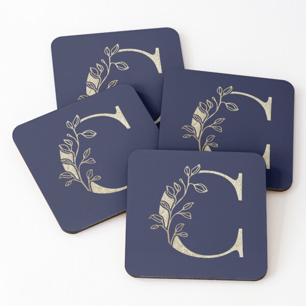 Item preview, C Golden Letter designed and sold by HintofNature.