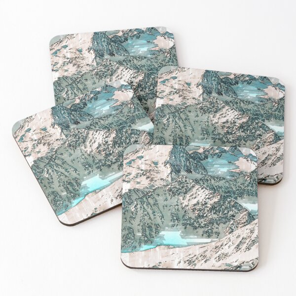 Item preview, Solden Austria Snowy Alps. For Mountain Lovers.  designed and sold by ColortrixArt.