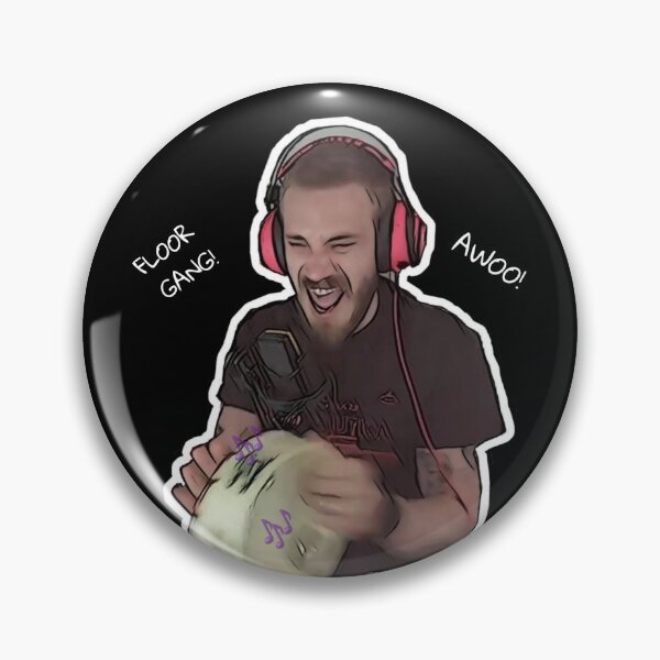 Item preview, Floor Gang! Awoo! Smash Tambourine Pewds! designed and sold by KirkyEdits.