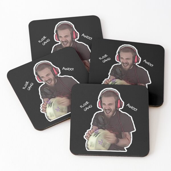 Item preview, Floor Gang! Awoo! Smash Tambourine Pewds! designed and sold by KirkyEdits.