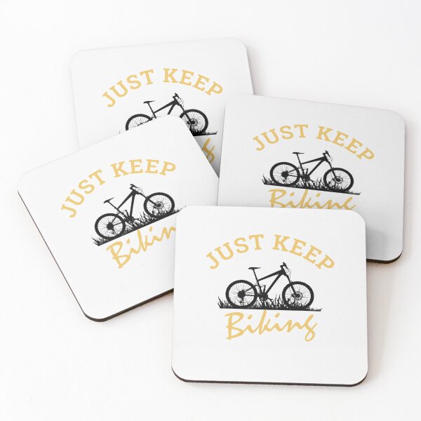 Item preview, Just Keep Biking designed and sold by TINASTORESHOPE.