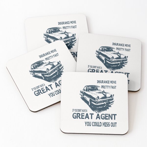 Item preview, Insurance Move Pretty Fast, If you don't have a great agent, you could miss out designed and sold by mehdi-bianco.