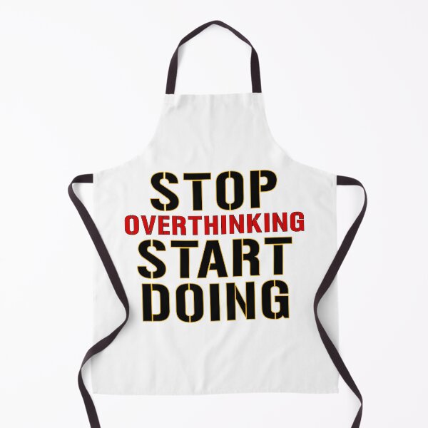 Item preview, Stop Overthinking Start doing designed and sold by MagicSpread.