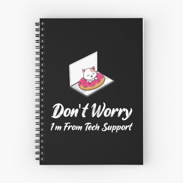 Item preview, Funny Saying Don't Worry I'm From Tech Support Cat Owner -  Help Desk Men designed and sold by WhiteTears.