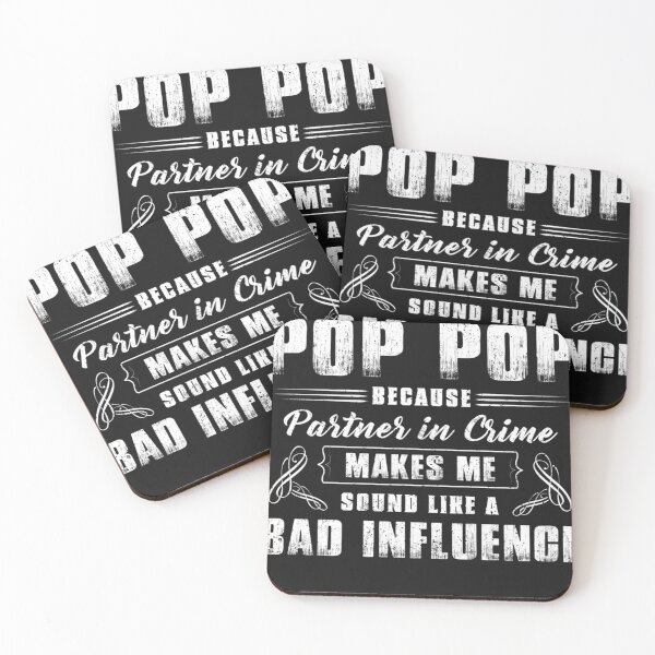Item preview, Pop Pop Partner In Crime Funny Grandpa Fathers Day designed and sold by Saiyarad.