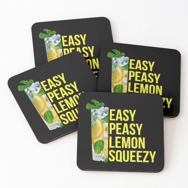 Item preview, easy peasy lemon squeezy. refreshing lemonade designed and sold by efenem.