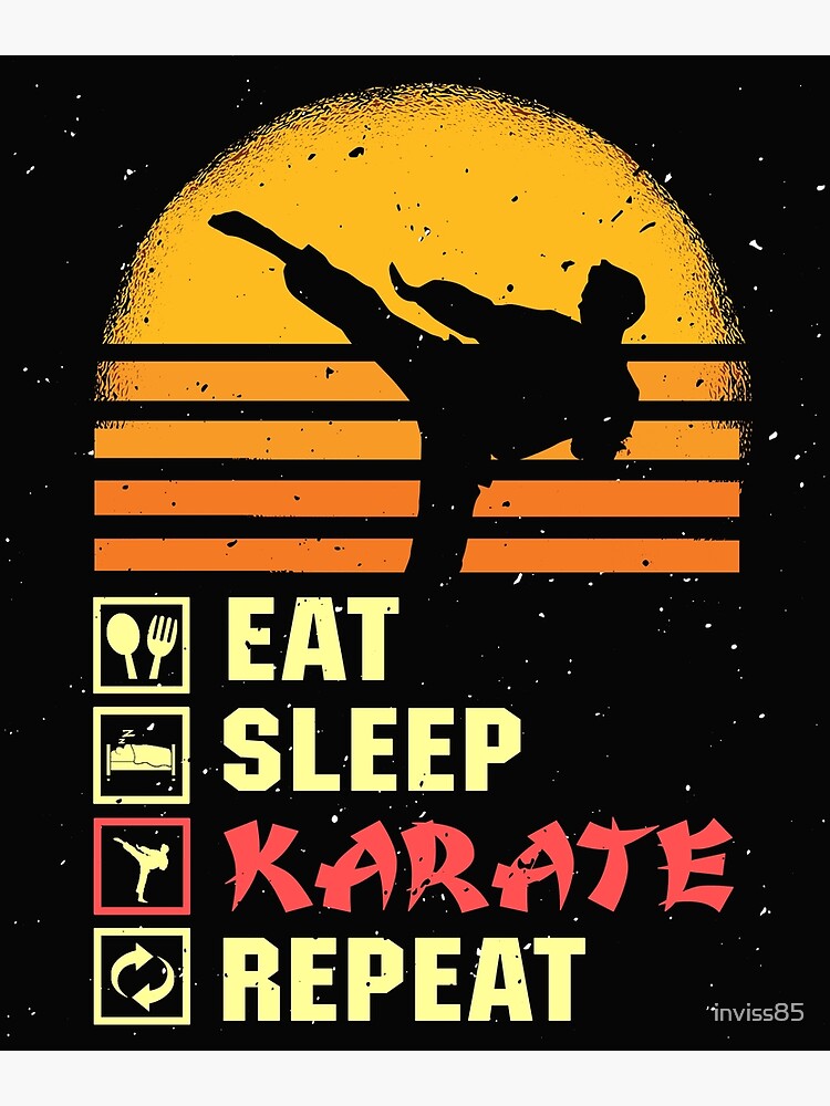 "Martial Arts Self Defence Karate Girl Karate Boy Bonsai" Photographic