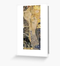 Gustav Klimt - Water Serpents Greeting Card