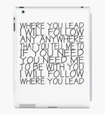 Gilmore Girls (Where You Lead) iPad Case/Skin
