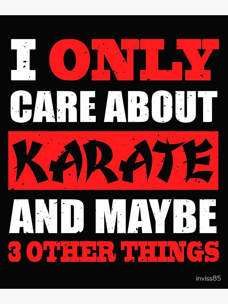 "Martial Arts Self Defence Karate Girl Karate Boy Bonsai" Art Print by