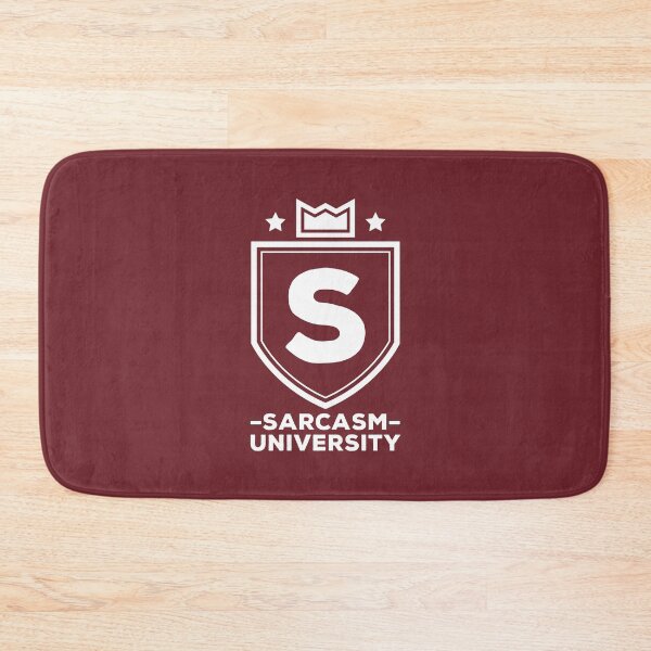 Item preview, Sarcasm University Funny Logo #3 designed and sold by SalahBlt.